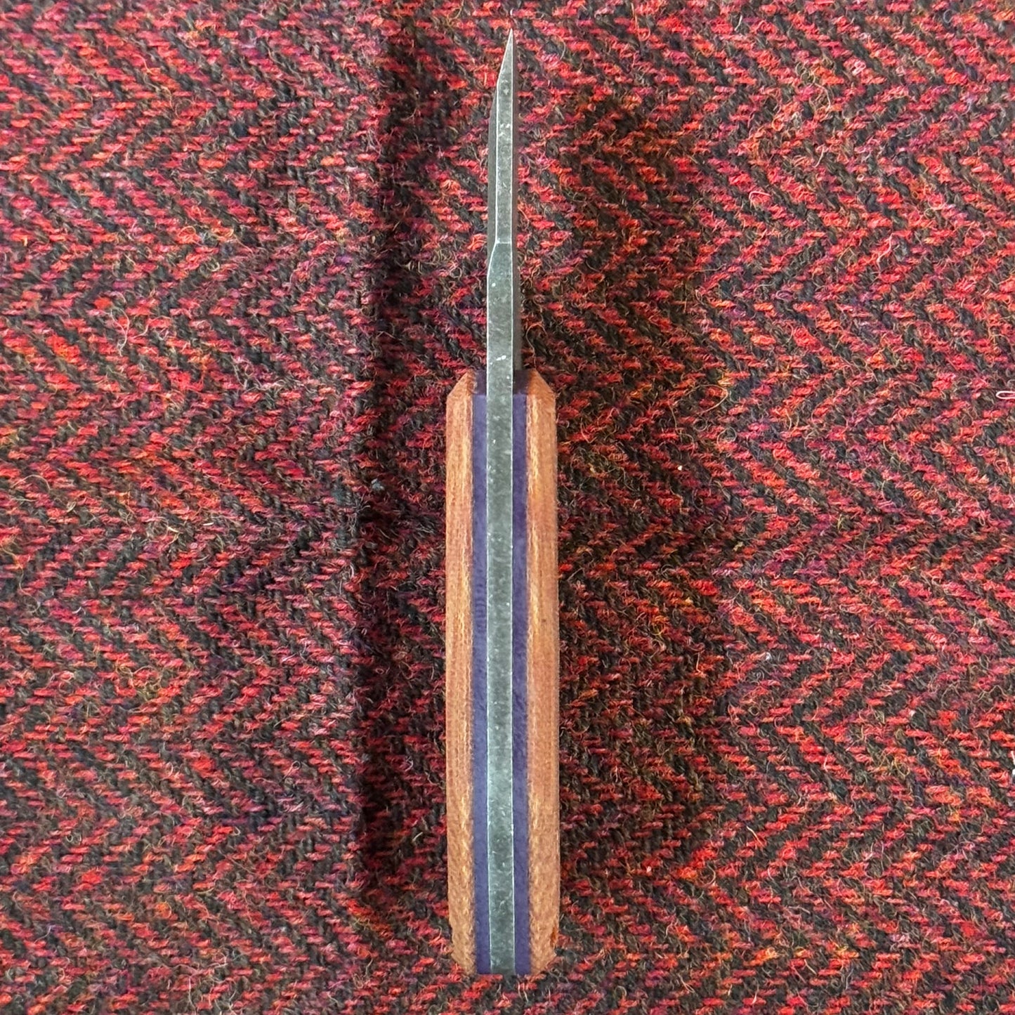 N-Bier Natural Micarta lila Liner