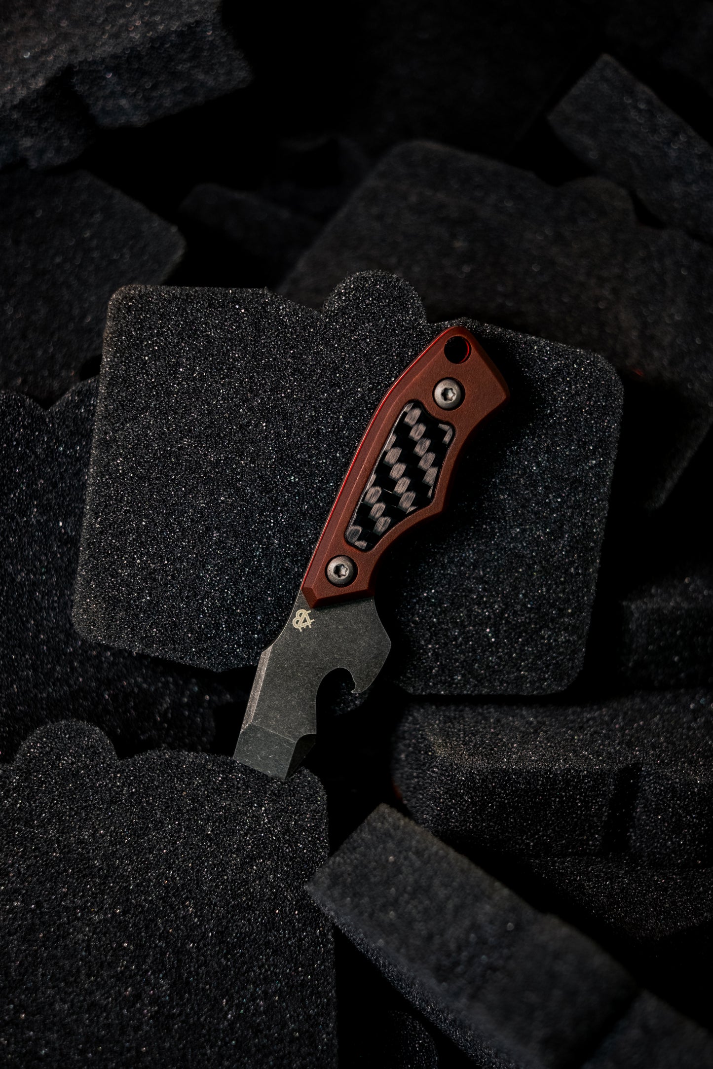 N-Bier braunes Papiermicarta rote Liner Carbon Inlay