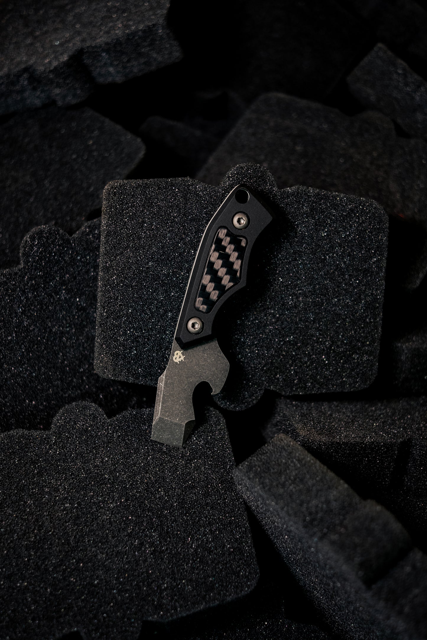 N-Bier schwarzes Papiermicarta weiße Liner Carbon Inlay