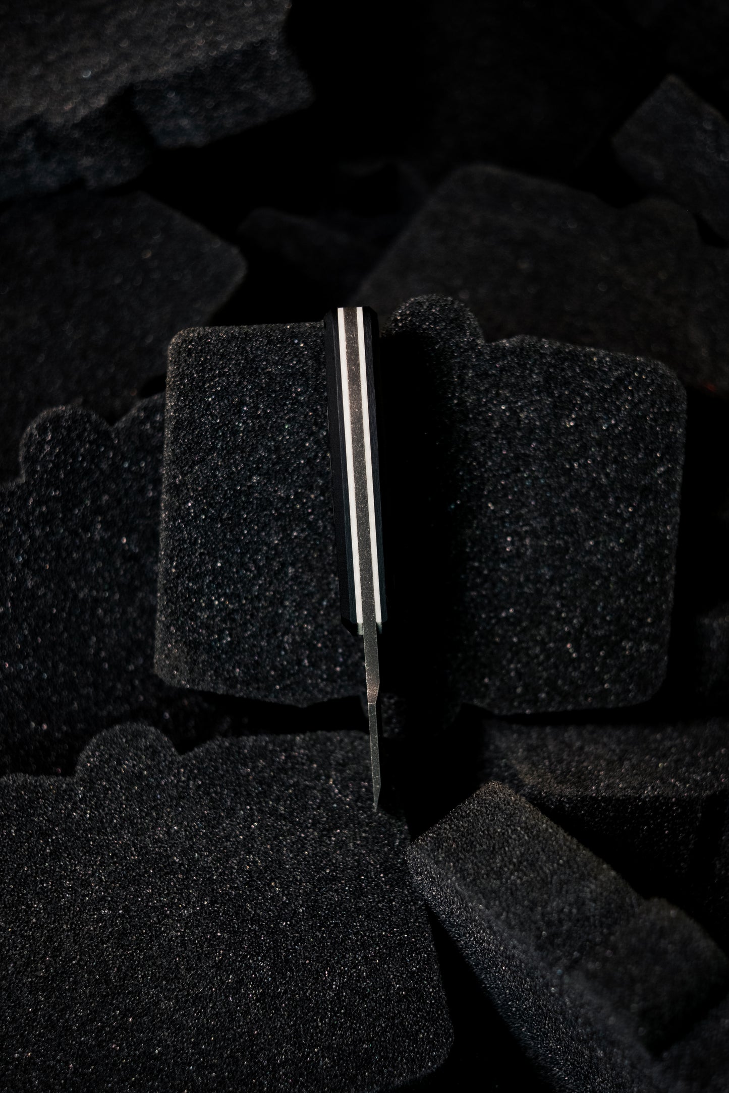 N-Bier schwarzes Papiermicarta weiße Liner Carbon Inlay