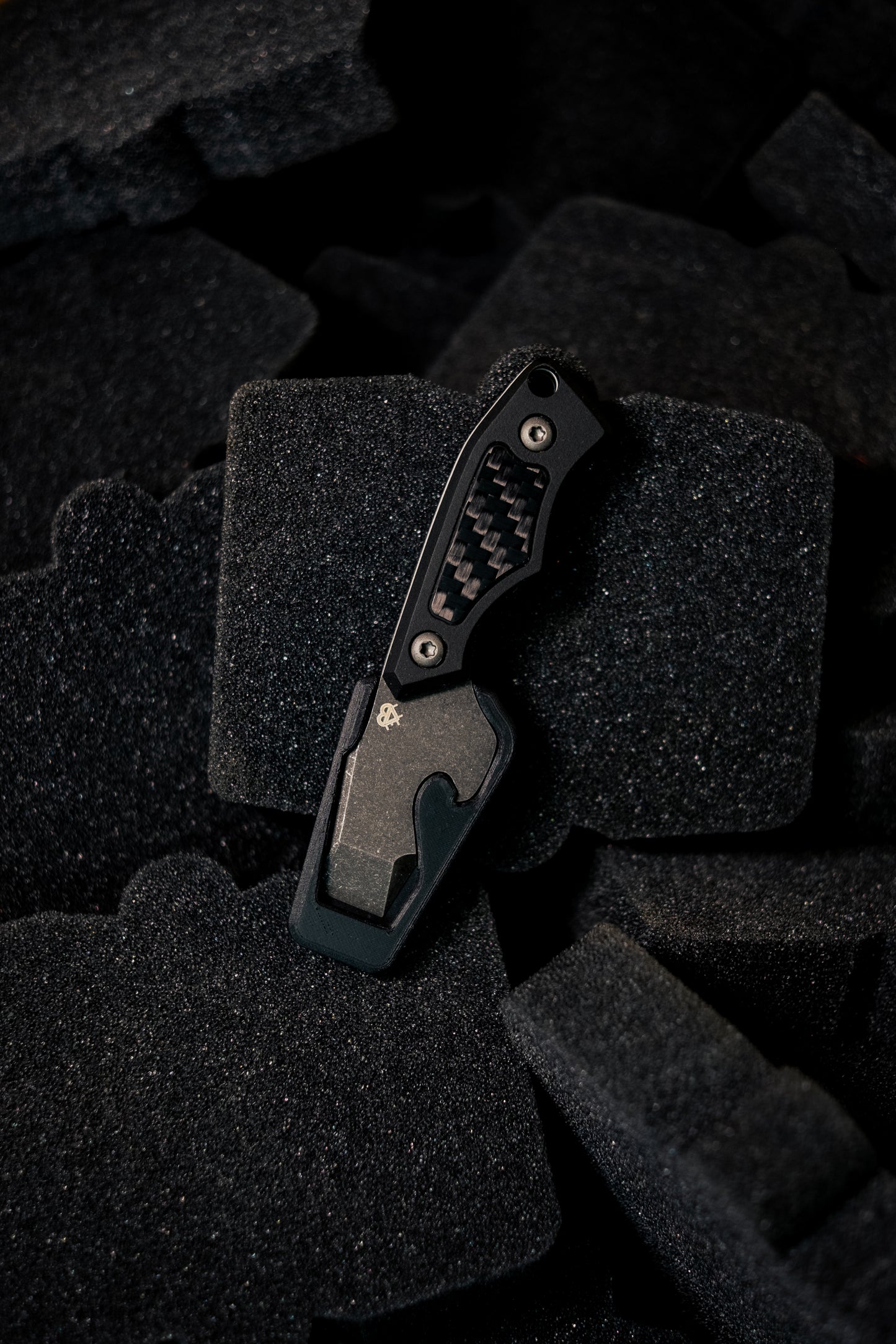 N-Bier schwarzes Papiermicarta weiße Liner Carbon Inlay